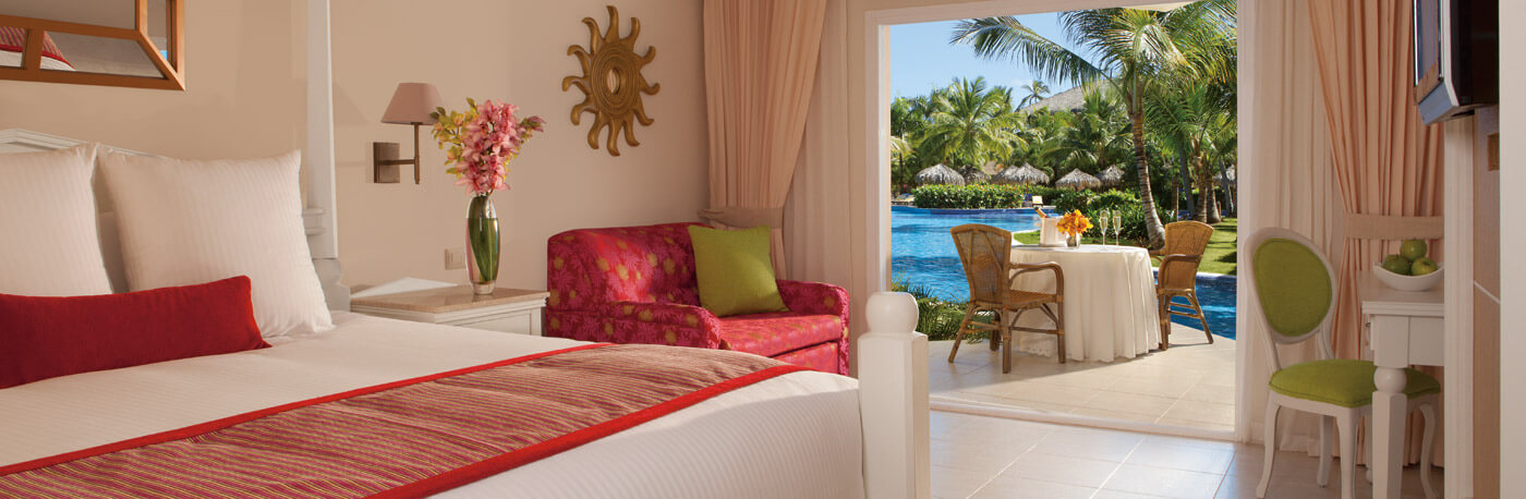 Dreams Punta Cana Resort Accommodations - Deluxe Swimout