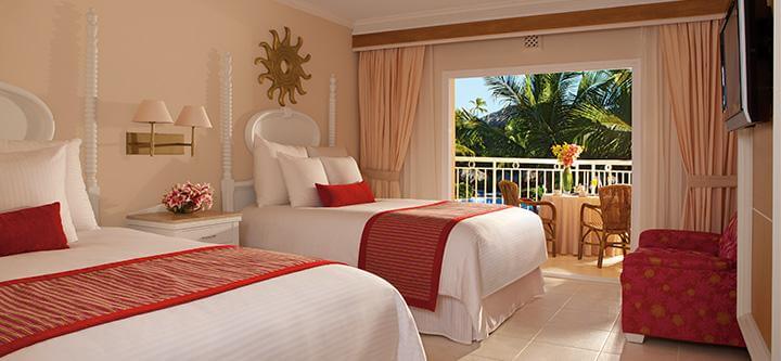 Dreams Punta Cana Resort Accommodations - Preferred Club Deluxe Tropical View Family Room