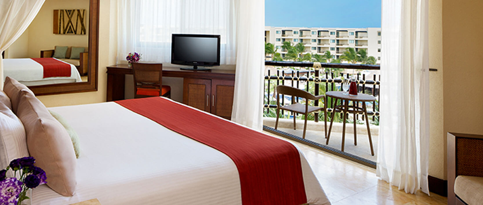 Dreams Riviera Cancun Resort Accommodations - Premium Deluxe Garden & Tropical View