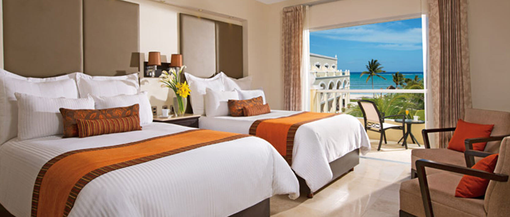 Dreams Tulum Resort Accommodations - Deluxe Ocean View