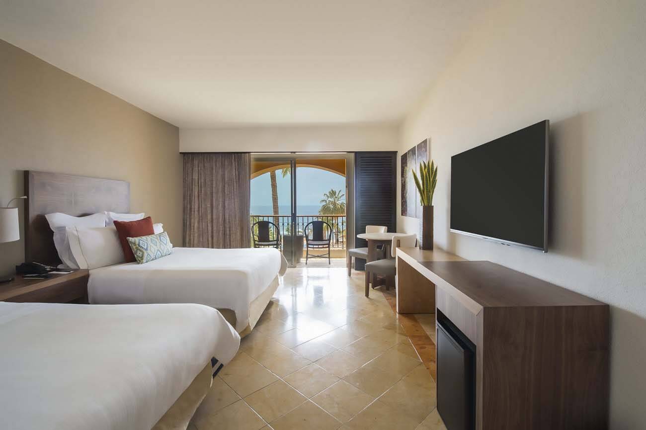 Grand Fiesta Americana Los Cabos Resort Hotels Vacations Accommodations - Deluxe Room, Ocean View, 2 Double