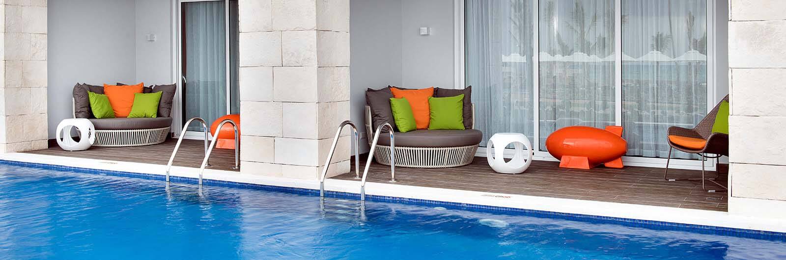 Nickelodeon Resort Punta Cana Accommodations - Flat Swim-Up Suite