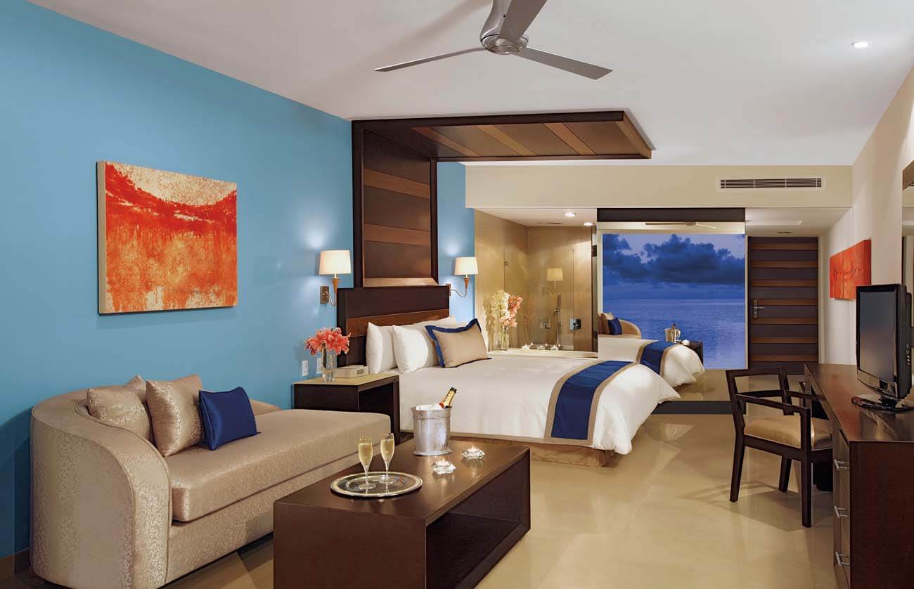 Secrets Huatulco Resort Accommodations - Preferred Club Junior Suite Ocean Front