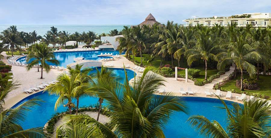 Azul Beach Resort Sensatori Mexico Accommodations - Connecting Luxury Jacuzzi Ocean View Suite