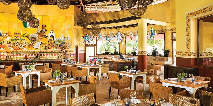 Azul Beach Resort Sensatori Mexico Restaurants and Bars - Zocalo