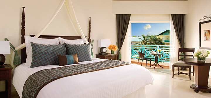 Dreams La Romana Resort Accommodations - Preferred Spa Suite Partial Ocean View