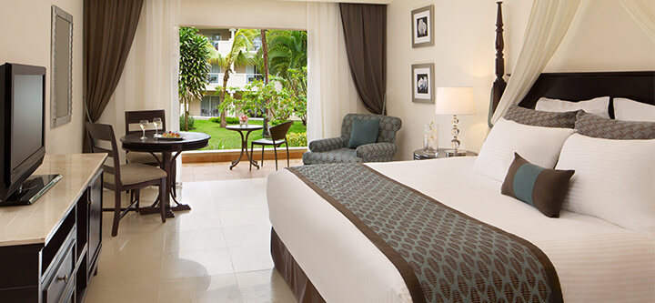 Dreams Palm Beach Punta Cana Accommodations - Preferred Club Deluxe with Jacuzzi Tropical View
