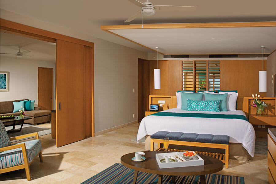 Dreams Playa Mujeres Resort Accommodations - Preferred Club Master Suite Swim-Out Ocean View