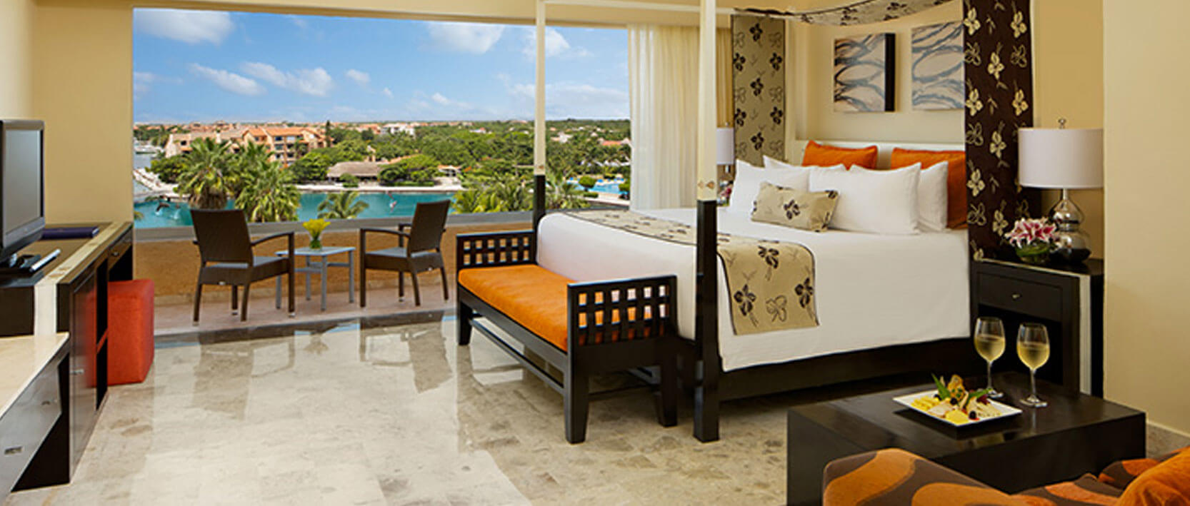 Dreams Puerto Aventuras Resort Accommodations - Deluxe Dolphin View