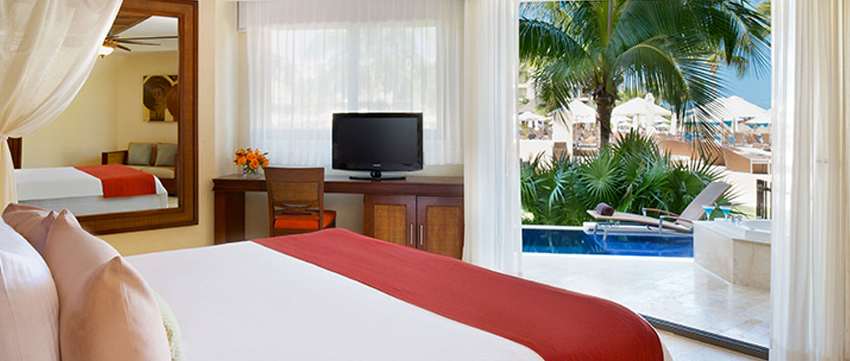 Dreams Riviera Cancun Resort Accommodations - Preferred Club with Plunge Pool