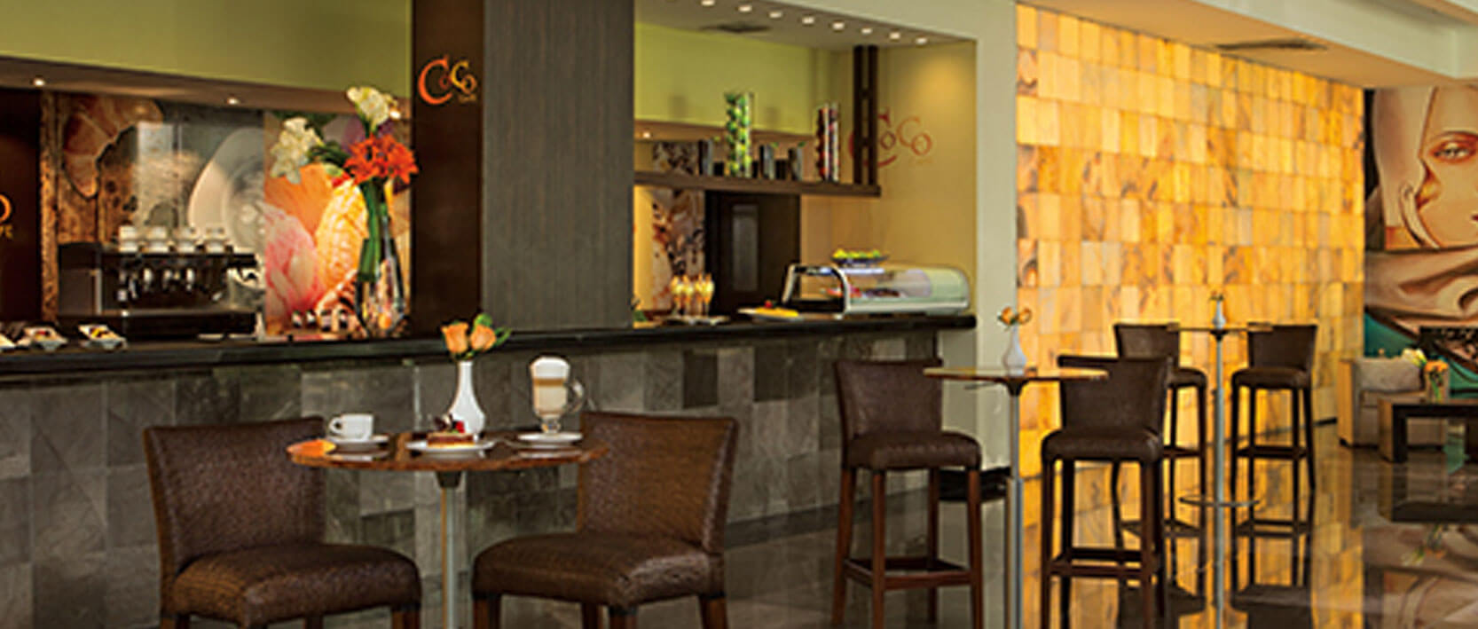 Dreams Sands Cancun Restaurants and Bars - Coco Cafe