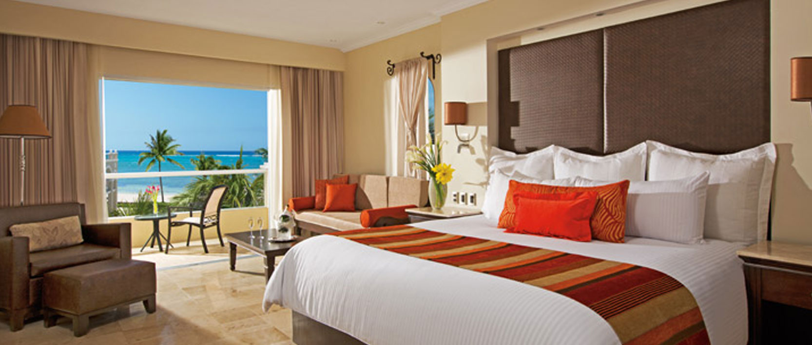 Dreams Tulum Resort Accommodations - Junior Suite Ocean View