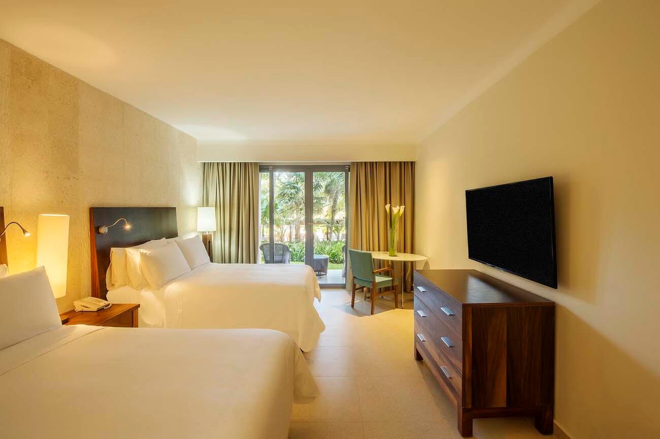 Fiesta Americana Condesa Cancun Resort Hotels Vacations Accommodations - Premium Garden View, 2 Double