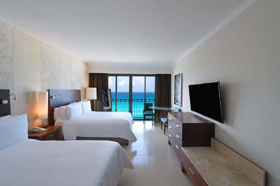 Fiesta Americana Condesa Cancun Resort Hotels Vacations Accommodations - Premium Ocean View, 2 Double