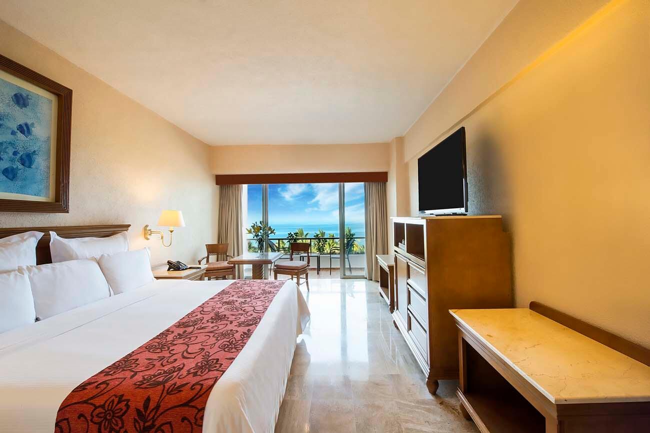 Fiesta Americana Puerto Vallarta Resort Hotels Vacations Accommodations - Deluxe Room with Pool, 2 Double