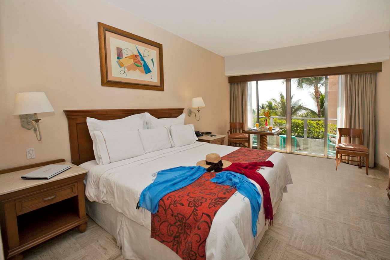 Fiesta Americana Puerto Vallarta Resort Hotels Vacations Accommodations - Superior Room, 1 King, Parital Ocean View