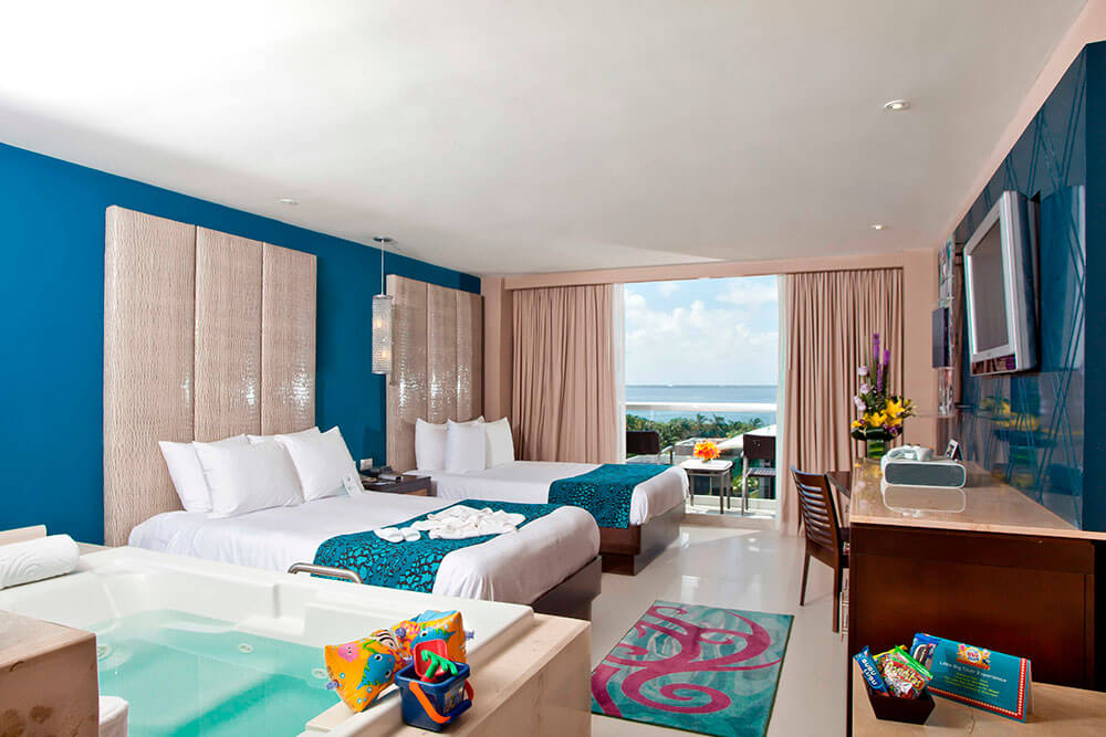 Hard Rock Cancun Accommodations - Deluxe Family (2 Bedroom)