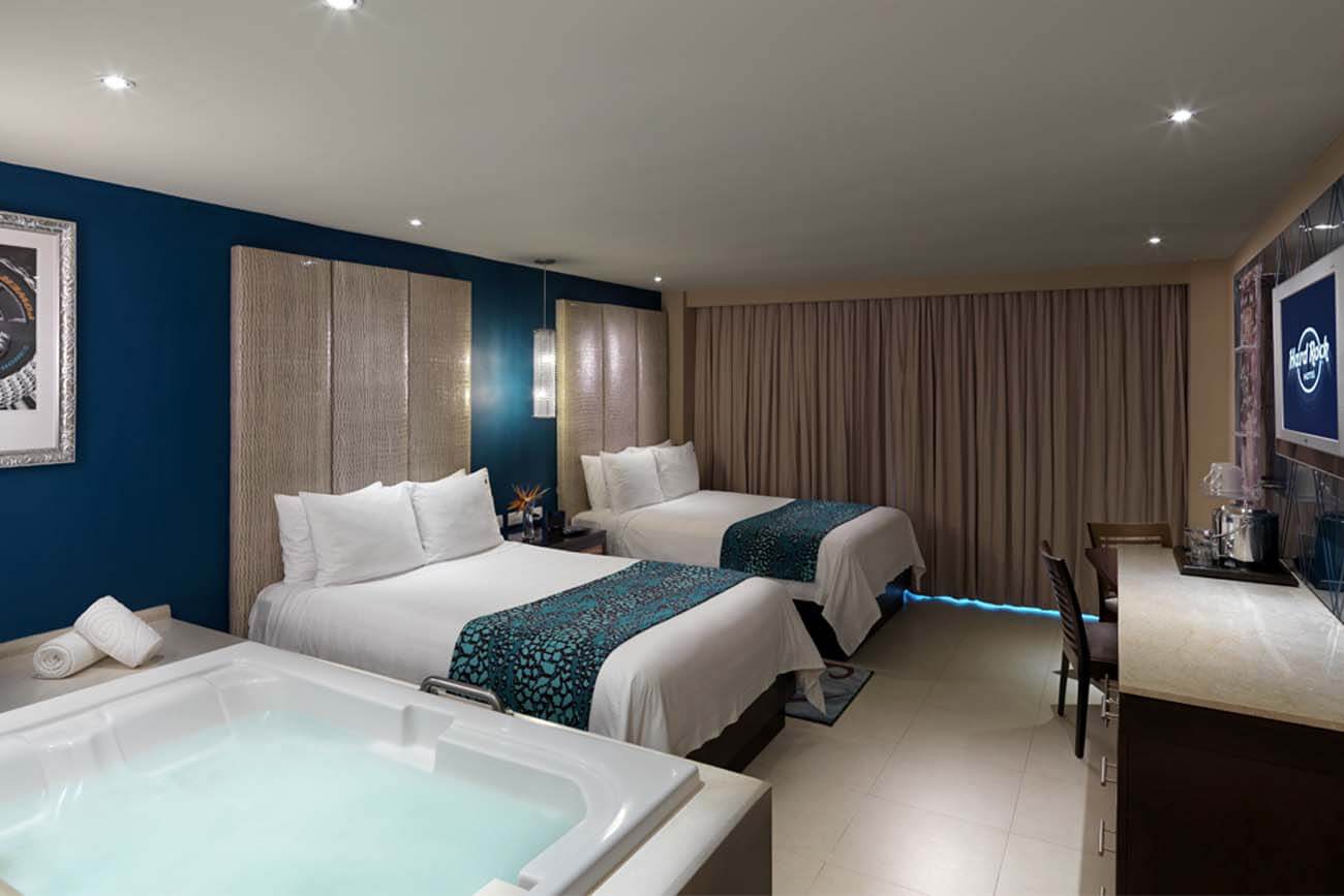 Hard Rock Cancun Accommodations - Deluxe Room