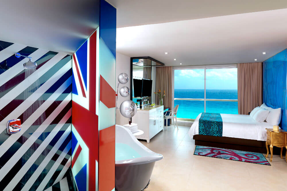 Hard Rock Cancun Accommodations - Club Rock Star Suite (2 Bedroom)