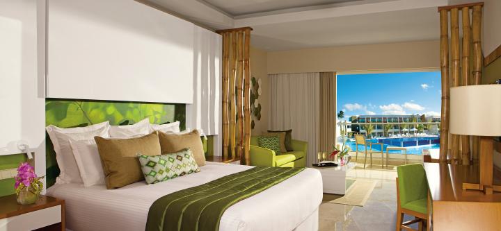 Now Onyx Punta Cana Accommodations - Preferred Club Junior Suite Pool View