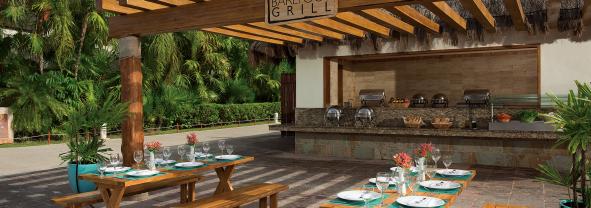Now Sapphire Riviera Cancun Restaurants and Bars - Barefoot Grill