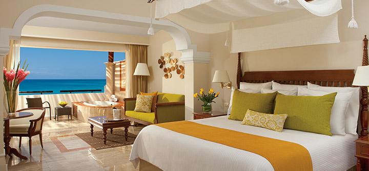 Now Sapphire Riviera Cancun Accommodations - Preferred Club Junior Suite Ocean-Front View