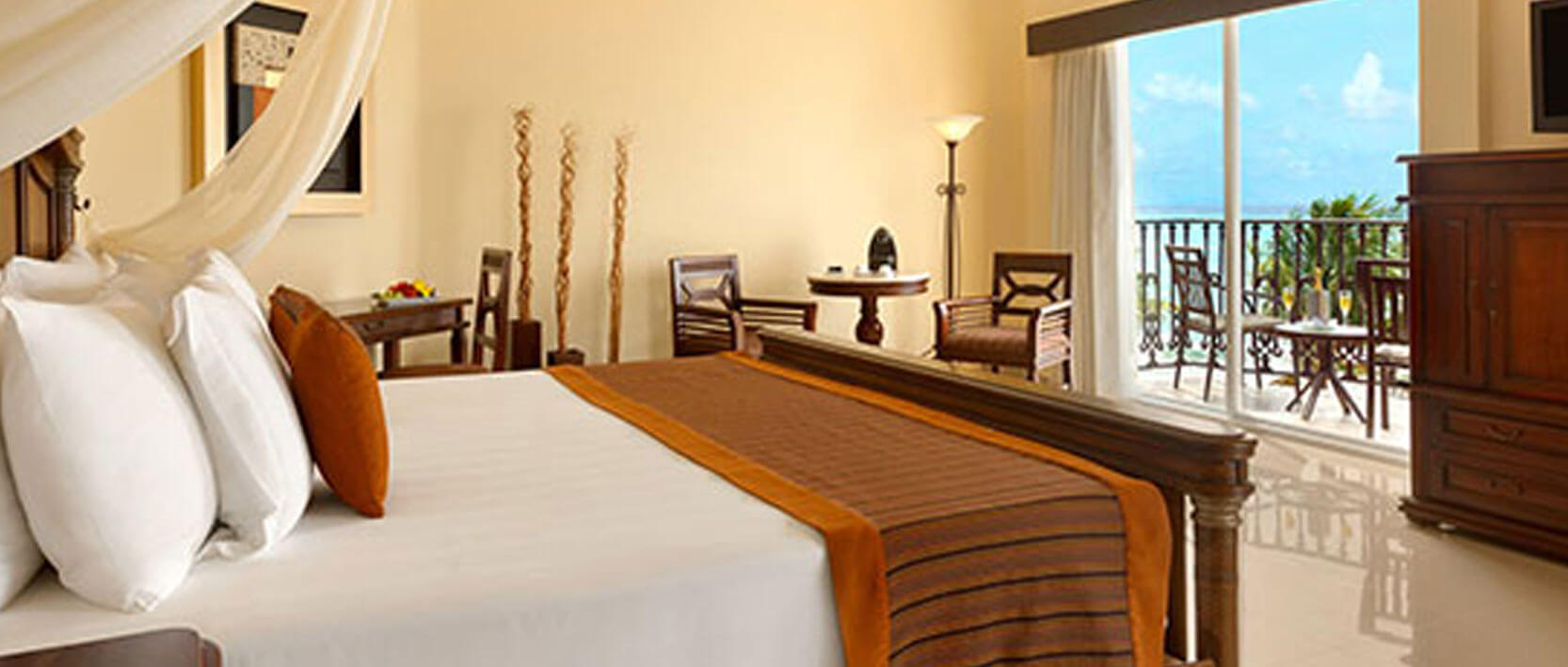 Playa del Carmen Accommodations - Gran Master 1-Bedroom Suite Oceanfront