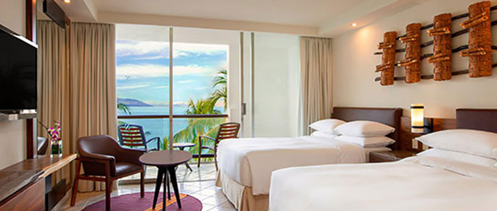 Hyatt Ziva Puerto Vallarta Accommodations - Ocean View Balcony King or Double