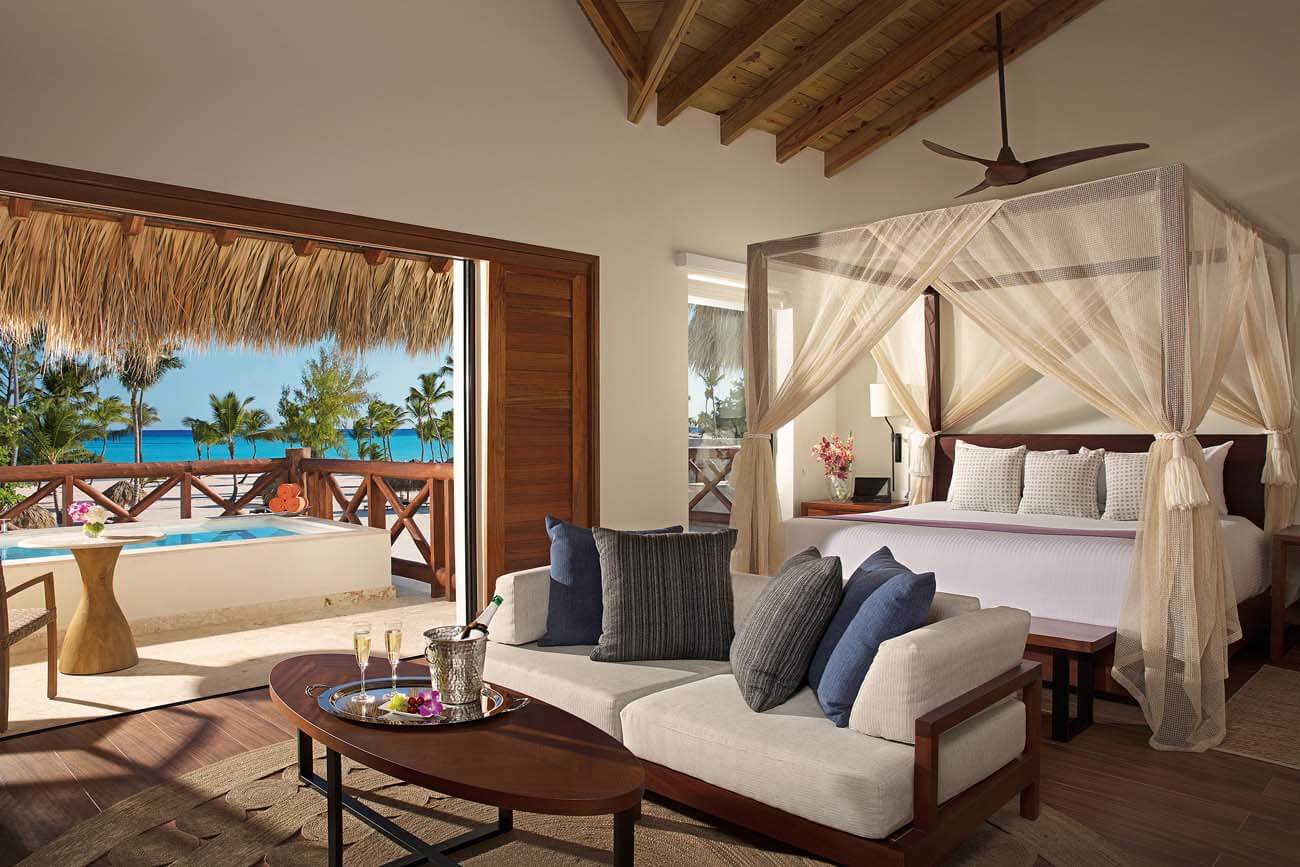 Secrets Cap Cana Resort Accommodations - Preferred Club Bungalow Master Suite Pool View
