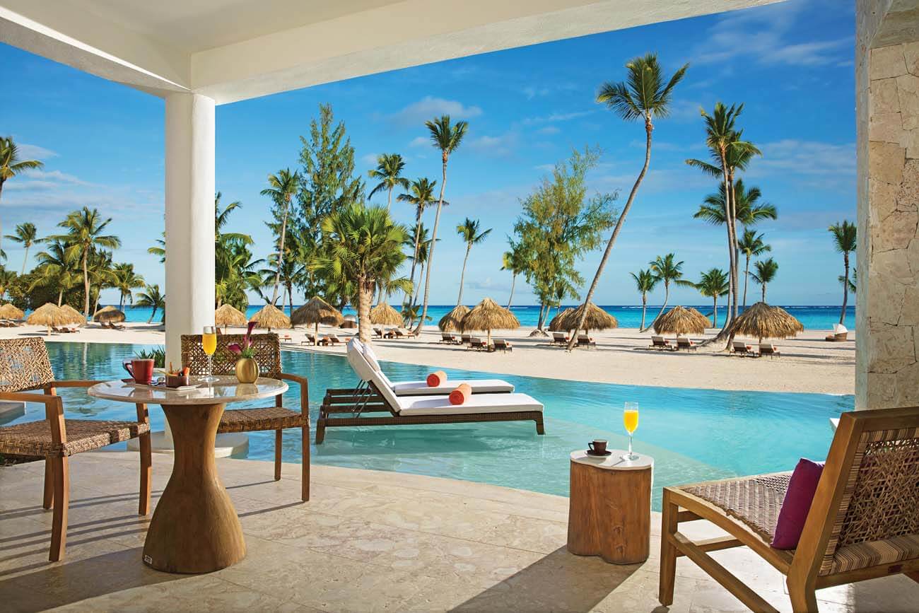 Secrets Cap Cana Resort Accommodations - Preferred Club Master Suite Swim-Out Ocean Front