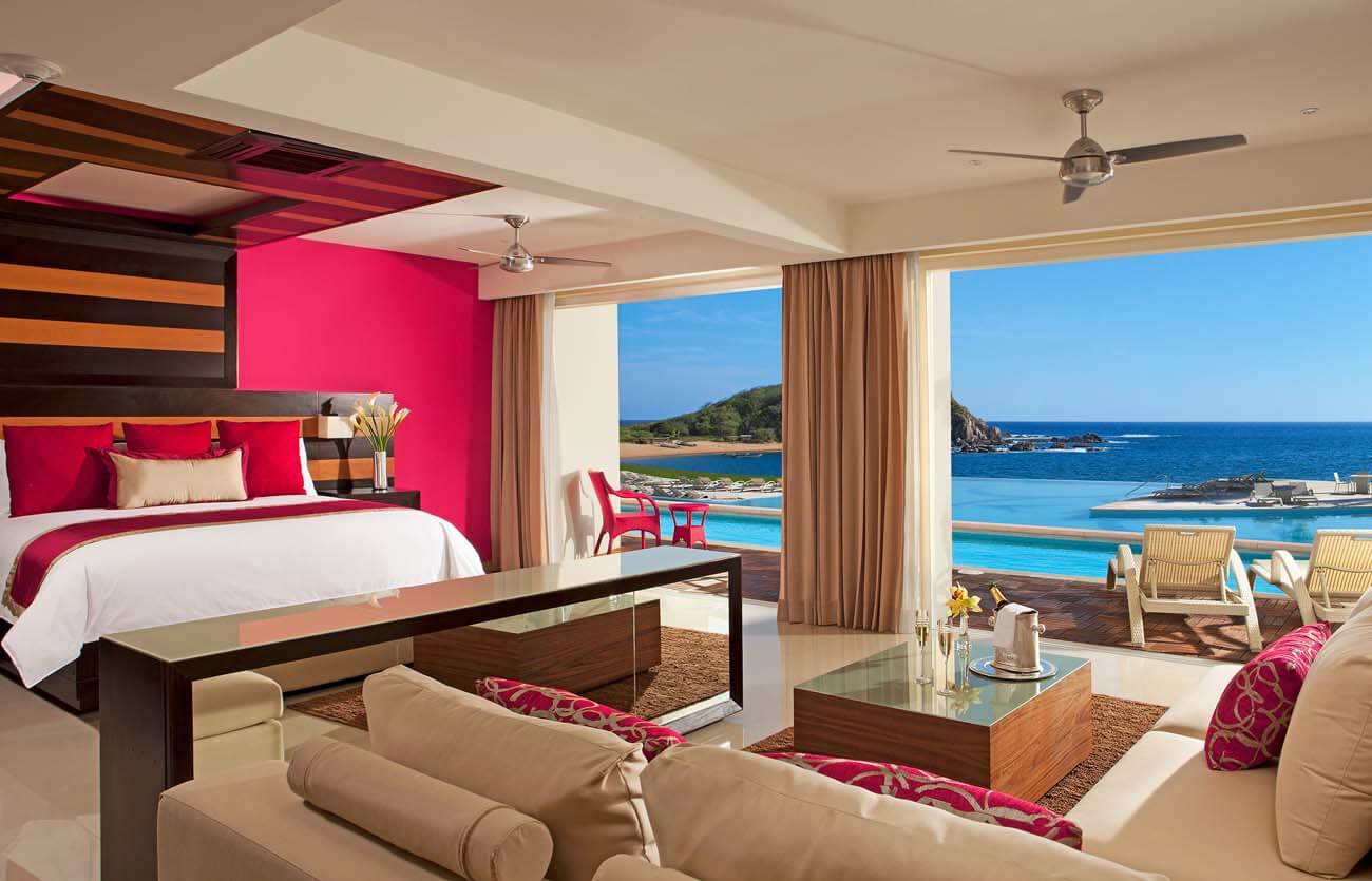 Secrets Huatulco Resort Accommodations - Preferred Club One-Bedroom Swim-Out