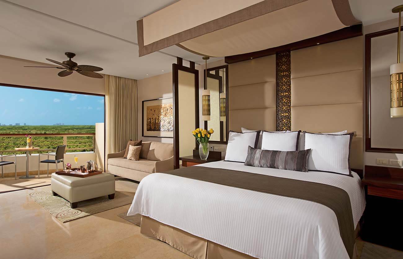 Secrets Playa Mujeres Golf & Spa Resort Accommodations - Junior Suite Garden View