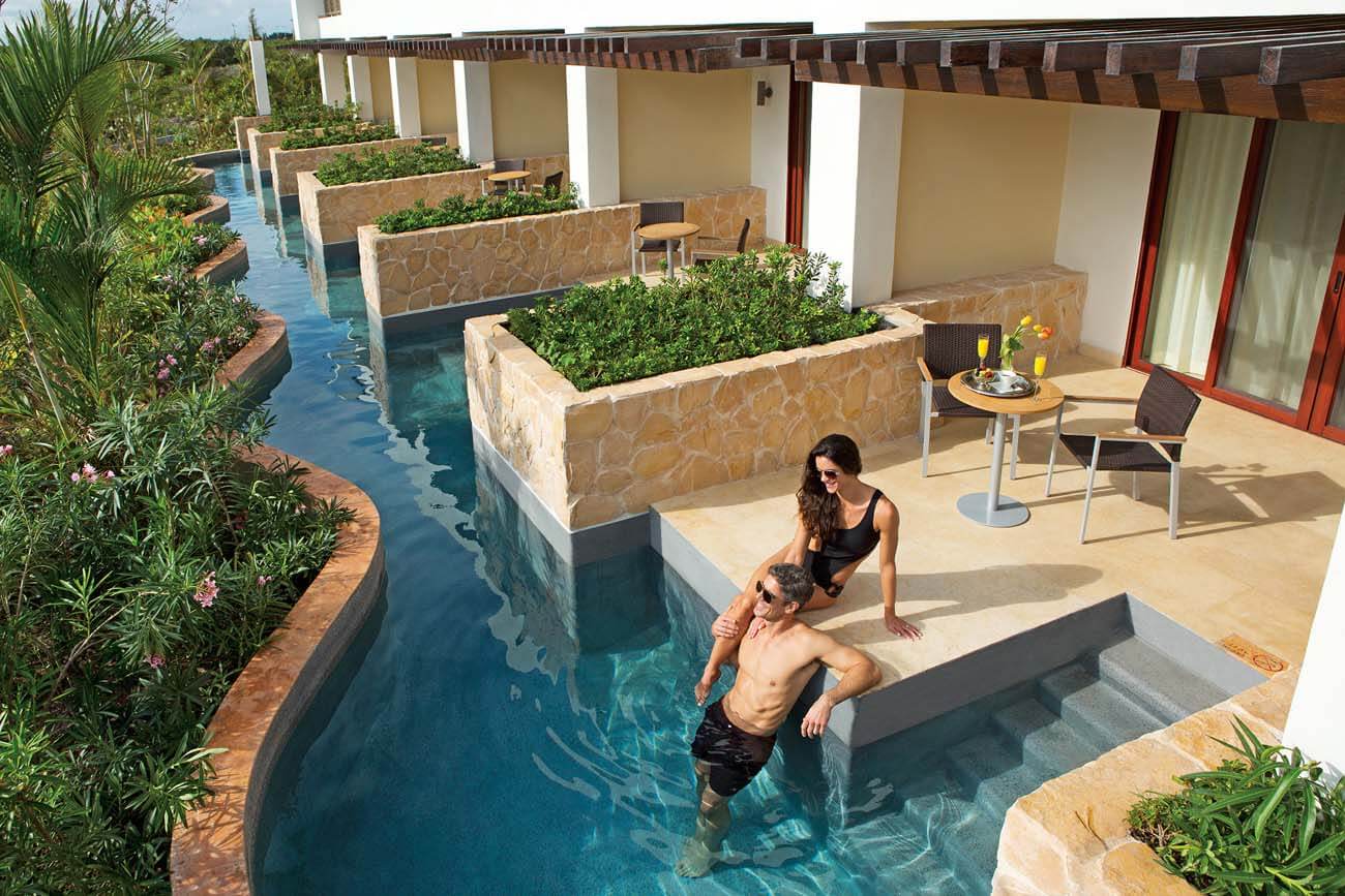 Secrets Playa Mujeres Golf & Spa Resort Accommodations - Preferred Club Junior Suite Ocean View Swim Out
