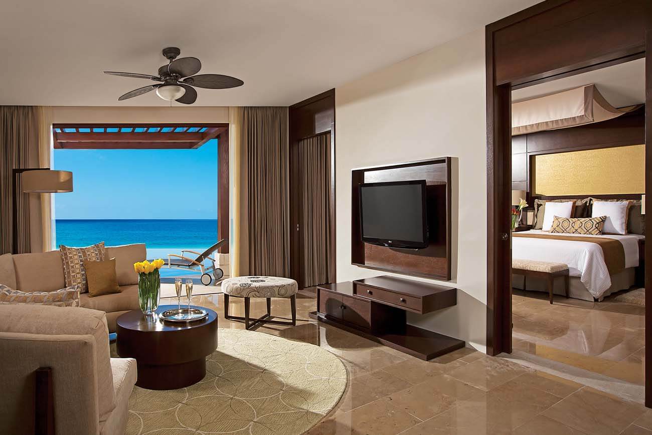 Secrets Playa Mujeres Golf & Spa Resort Accommodations - Preferred Club Master Suite Ocean View
