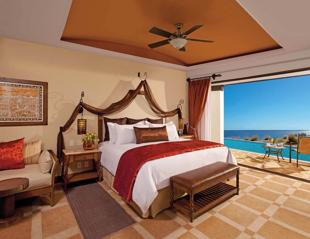 Secrets Puerto Los Cabos Golf and Spa Resort Accommodations - Preferred Club Junior Suite Swim-Out Ocean Front