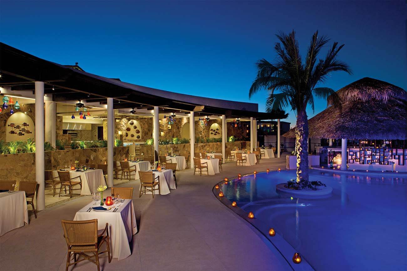 Secrets Silversands Riviera Cancun Restaurants and Bars - Seaside Grill